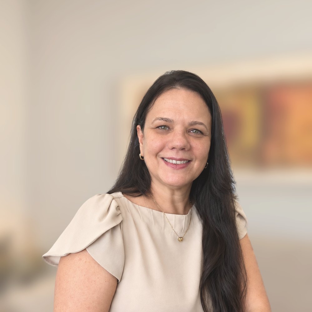 Monica Ribeiro Oliveira, psicóloga, sorrindo